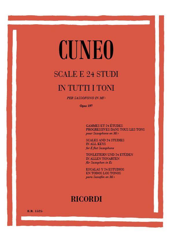 Scale E 24 Studi In Tutti I Toni Op. 197